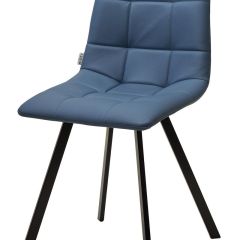 Стул CHILLI-Q SQUARE Oracul 795 Синий, экокожа PU / черный каркас, М-City в Губкинском - gubkinskiy.mebel24.online | фото