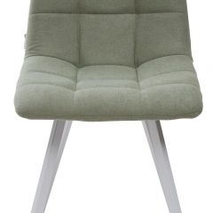 Стул CHILLI SQUARE UF860-11B мятный, ткань/ белый каркас М-City в Губкинском - gubkinskiy.mebel24.online | фото 3