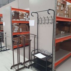 Вешалка с тумбой M-306 в Губкинском - gubkinskiy.mebel24.online | фото 3