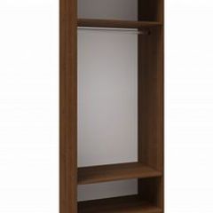 ВЕСТА ВГШ-1 Шкаф платяной МДФ Орех Донской в Губкинском - gubkinskiy.mebel24.online | фото 2