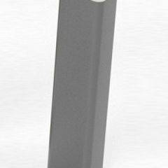 Торцевая заглушка для цоколя h150 мм Цвет Алюминий (Алюминий, Белый, Черный, Сонома) в Губкинском - gubkinskiy.mebel24.online | фото