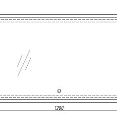 Зеркало Dream 120 alum с подсветкой Sansa (SD1025Z) в Губкинском - gubkinskiy.mebel24.online | фото 7