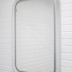 Зеркало Elis 100 white с подсветкой Sansa (SEe1045Z) в Губкинском - gubkinskiy.mebel24.online | фото 2