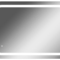 Зеркало Elis 100 white с подсветкой Sansa (SEe1045Z) в Губкинском - gubkinskiy.mebel24.online | фото 1
