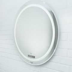Зеркало Gia 75 white с подсветкой Sansa (SGa1044Z) в Губкинском - gubkinskiy.mebel24.online | фото 2