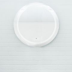 Зеркало Gia 75 white с подсветкой Sansa (SGa1044Z) в Губкинском - gubkinskiy.mebel24.online | фото 3