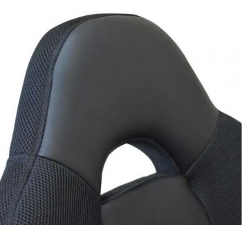 Кресло офисное BRABIX PREMIUM "Ultimate EX-801" хром, плотная двойная сетка Х2, черное/серое, 532918 в Губкинском - gubkinskiy.mebel24.online | фото 8