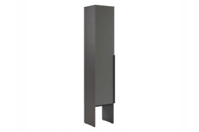 БАСКО Прихожая К4 (графит) в Губкинском - gubkinskiy.mebel24.online | фото 4