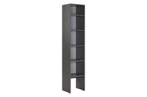 БАСКО Прихожая К4 (графит) в Губкинском - gubkinskiy.mebel24.online | фото 6