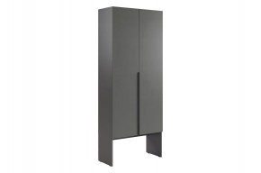 БАСКО Шкаф двухдверный L800 (графит) в Губкинском - gubkinskiy.mebel24.online | фото