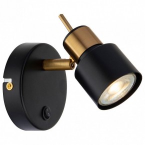 Бра Arte Lamp Almach A1906AP-1BK в Губкинском - gubkinskiy.mebel24.online | фото