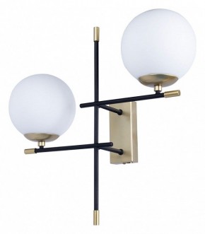 Бра Arte Lamp Arkab A2225AP-2BK в Губкинском - gubkinskiy.mebel24.online | фото