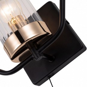 Бра Arte Lamp Celaeno A7004AP-1BK в Губкинском - gubkinskiy.mebel24.online | фото 3