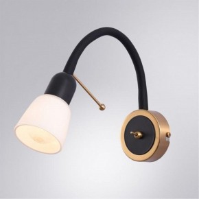 Бра Arte Lamp Lettura A7009AP-1BK в Губкинском - gubkinskiy.mebel24.online | фото 2