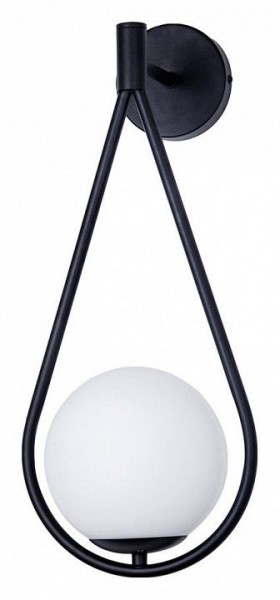 Бра Arte Lamp Matisse A7765AP-1BK в Губкинском - gubkinskiy.mebel24.online | фото