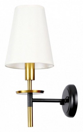 Бра Arte Lamp Riccardo A4075AP-1BK в Губкинском - gubkinskiy.mebel24.online | фото