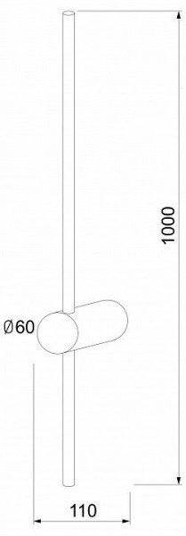 Бра Elektrostandard Cane a061491 в Губкинском - gubkinskiy.mebel24.online | фото 3