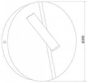 Бра Elektrostandard Drom a055362 в Губкинском - gubkinskiy.mebel24.online | фото 2