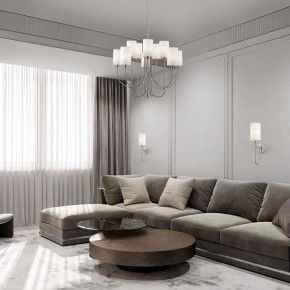 Бра Eurosvet Abbey 60164/1 никель в Губкинском - gubkinskiy.mebel24.online | фото 2