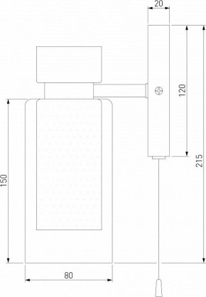 Бра Eurosvet Amado 70115/1 белый в Губкинском - gubkinskiy.mebel24.online | фото 3