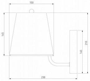 Бра Eurosvet Amaretto 60155/1 хром в Губкинском - gubkinskiy.mebel24.online | фото 2
