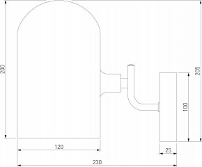 Бра Eurosvet Bambola 60157/1 латунь в Губкинском - gubkinskiy.mebel24.online | фото 4