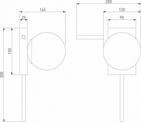 Бра Eurosvet Fredo 40036/1 латунь в Губкинском - gubkinskiy.mebel24.online | фото 4