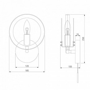 Бра Eurosvet Gallo 70121/1 белый в Губкинском - gubkinskiy.mebel24.online | фото 3