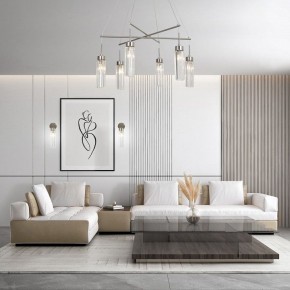 Бра Eurosvet Gilian 60163/1 никель в Губкинском - gubkinskiy.mebel24.online | фото 2