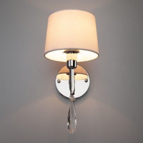 Бра Eurosvet Madera 10127/1 хром/прозрачный хрусталь Strotskis (10093/1) в Губкинском - gubkinskiy.mebel24.online | фото 2