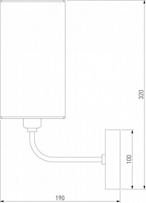 Бра Eurosvet Purezza 60128/1 хром в Губкинском - gubkinskiy.mebel24.online | фото 4