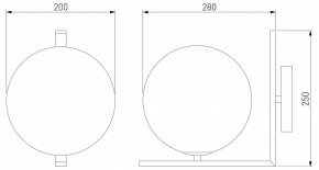 Бра Eurosvet Shape 70131/1 хром в Губкинском - gubkinskiy.mebel24.online | фото 4