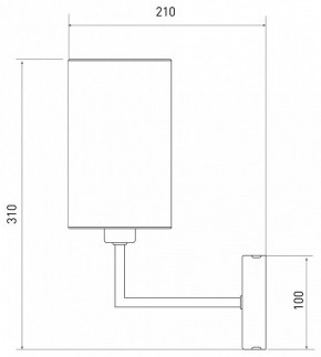 Бра Eurosvet Soffio 60134/1 никель в Губкинском - gubkinskiy.mebel24.online | фото 2
