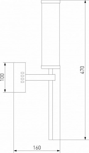 Бра Eurosvet Stark 50387 LED латунь в Губкинском - gubkinskiy.mebel24.online | фото 6