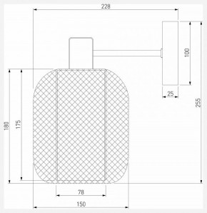 Бра Eurosvet Voile 30192/1 золото в Губкинском - gubkinskiy.mebel24.online | фото 4