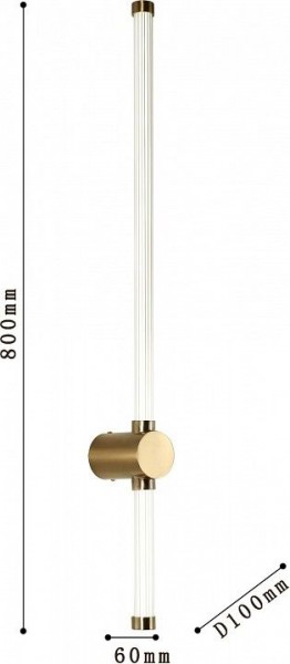 Бра Favourite Lignum 3057-2W в Губкинском - gubkinskiy.mebel24.online | фото 3