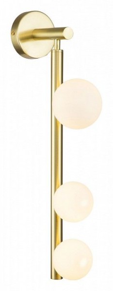 Бра Indigo Flusso 11025/3W Gold в Губкинском - gubkinskiy.mebel24.online | фото 2