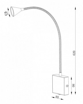 Бра Lucide Buddy 18293/03/30 в Губкинском - gubkinskiy.mebel24.online | фото 4