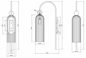 Бра Maytoni Antic MOD302WL-01W в Губкинском - gubkinskiy.mebel24.online | фото 4