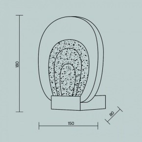 Бра Maytoni Biology MOD367WL-L3BSK в Губкинском - gubkinskiy.mebel24.online | фото 4