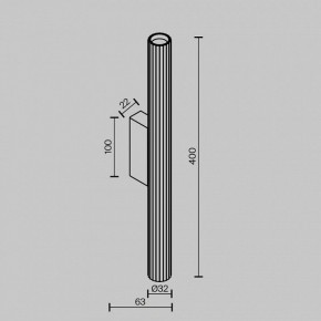 Бра Maytoni Calipso C082WL-12W2.7K-W в Губкинском - gubkinskiy.mebel24.online | фото 5
