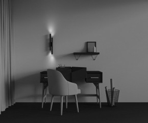 Бра Maytoni Calipso C082WL-24W2.7K-B в Губкинском - gubkinskiy.mebel24.online | фото 4