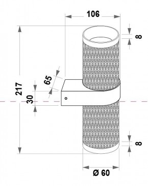 Бра Maytoni Focus Design C069WL-02B в Губкинском - gubkinskiy.mebel24.online | фото 3