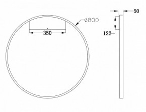 Бра Maytoni Rim MOD058WL-L50W4K в Губкинском - gubkinskiy.mebel24.online | фото 4