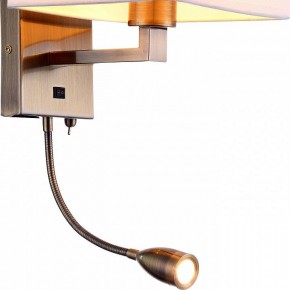 Бра с подсветкой Arte Lamp Hall A9249AP-2AB в Губкинском - gubkinskiy.mebel24.online | фото