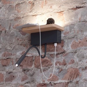 Бра с полкой Odeon Light Woody 3868/8WL в Губкинском - gubkinskiy.mebel24.online | фото 5