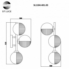 Бра ST-Luce Todo SL1184.401.03 в Губкинском - gubkinskiy.mebel24.online | фото 6