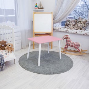 Детский стол Rolti Baby (розовый/белый, массив березы/мдф) в Губкинском - gubkinskiy.mebel24.online | фото