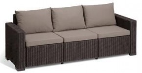 Диван Калифорния 3-х местный (California 3 Sofa), коричневый в Губкинском - gubkinskiy.mebel24.online | фото 2