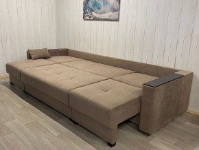 Диван Комфорт-6 модульный 2+1К+1К (НПБ+МДФ) велюр Vega 22 в Губкинском - gubkinskiy.mebel24.online | фото 3